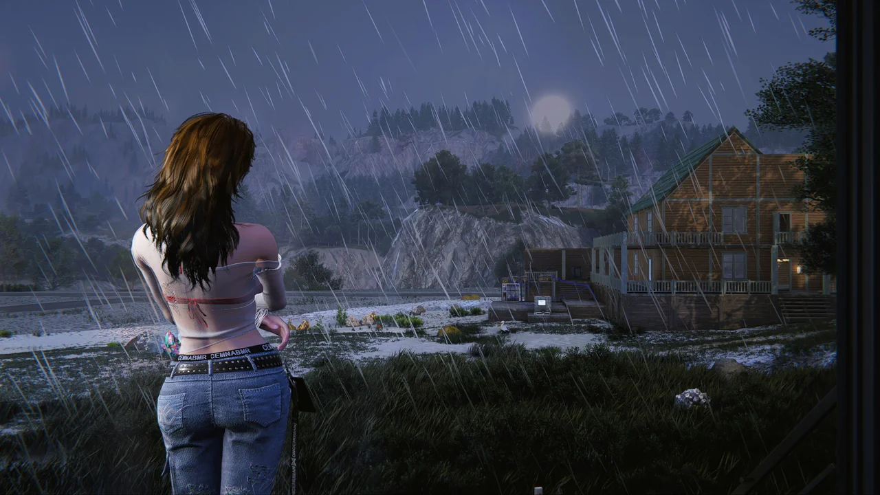 Looks like a good day to stay indoors. - Once Human by @KittRiderVP
